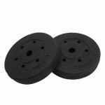 Plastic Coated 10kg Weight Plates , Dia33.8cm Barbell Weight Plates