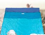 300GSM 3 4 Season Sky Lightweight Thin Couples Sleeping Bag For Two