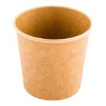 Custom Print Eco-friendly Disposable Food To Go Packaging Container Kraft Paper
