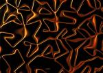 Printed EVA Laminated Glass 11.5mm Liquid Stereoscopic Effect Pattern