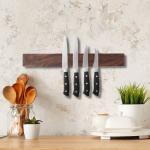 ISO9001/ISO14001/CE/ROHS Approved Walnut/Rubberwood/Maple/Cherry Magnetic Knife