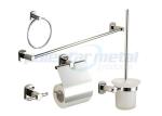 6-1/3" Width Polished Chrome brushed nickel bathroom hardware Towel Ring