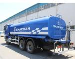 336hp Water Tank Truck SHACMAN F3000 Blue Water Capital Trucking 6x4 EuroV