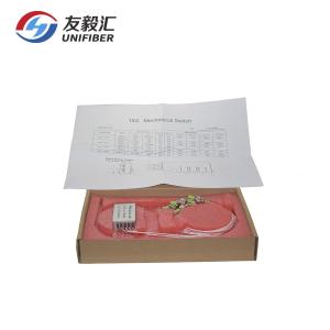 Wholesale 5V 1550nm Mechanical Fiber Optic Switch 1x4 Latching from china suppliers