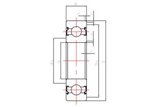 Wholesale Precision Deep Groove Ball Bearings(EMQ Bearings) 6820 ZZ from china suppliers