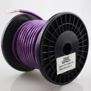 Wholesale 0.57mm Copper Cat6 UTP Cable 250Mzh Fluke Pass With Al Foil from china suppliers