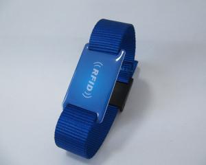 Wholesale Shenzhen Manufacturer Low Cost Nylon PVC Access Control Long Range Rfid Wristbands Lf / Hf Rfid Wristbands For Events from china suppliers