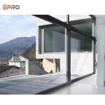 Swing Out Hinges 6063 Aluminium Slide Windows With Grills Outside Glass