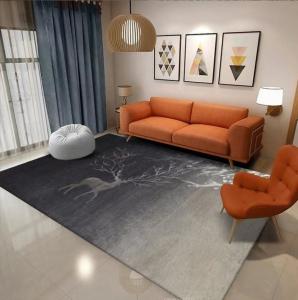 Wholesale Crystal Velvet Sofa Bedroom And Living Room Floor Carpets Simple Light Luxury Deer Head from china suppliers