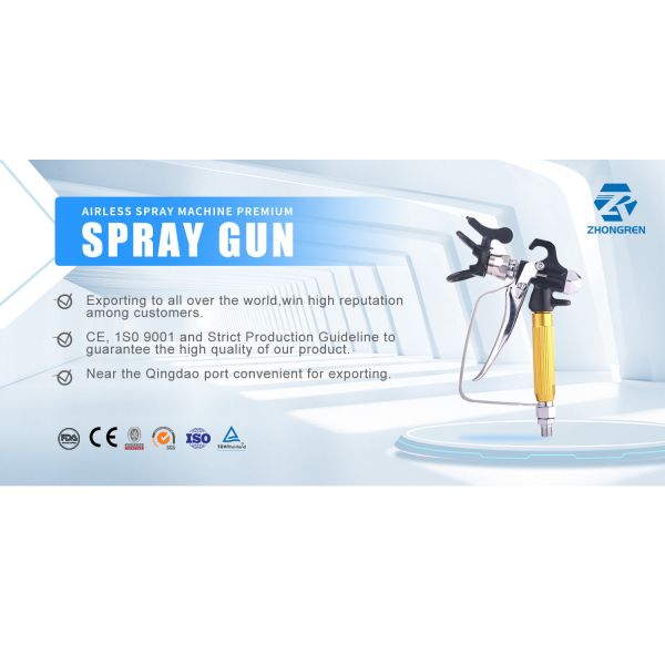 Portable Airless Paint Gun High Pressure Automotive Panting Airless Spray Gun
