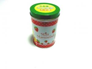 Airtight Cover Metal Tin Container , Coffe Gift Packing Tinplate Box