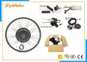 Wholesale Rear / Front Wheel Electric Mountain Bike Conversion Kit Thumb Throttle Or Twist Throttle from china suppliers