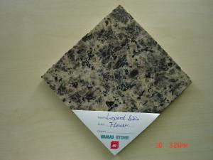 China Leopard Skin Flower Granite Tiles For Kitchen Flooring Wall Cladding Steps on sale