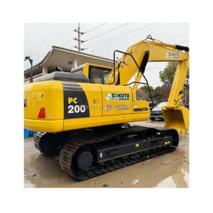Wholesale 20 Ton Used Komatsu Pc200 Used Construction Machinery 1.2m3 Bucket from china suppliers