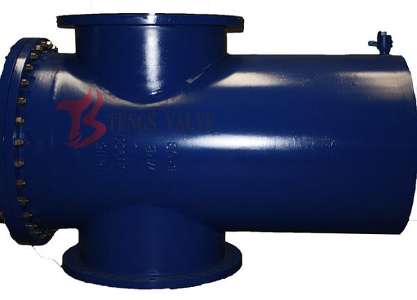 Quality Industrial Basket Filter Strainer Simplex WPB 36" Dn900 Pn16 Welded Type for sale