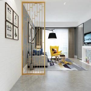 Wholesale Living Room Decorative Stainless Steel Screen Room Divider Partitions For Home from china suppliers