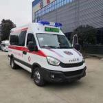 Iveco Ambulance 2800 Mm Wheel Base Ambulance Vans With 90KW Rated Power And 3550