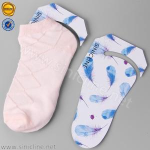 Wholesale Retail 6cm*10cm Ankle Socks Paper Header Cards For Display from china suppliers