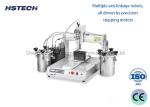 Four Stations Cycle Glue Dispenser for LED Bulb with Stepping Motor
