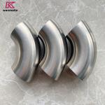 Gr2 OD38mm OD57mm Welded Titanium Elbow For Chemical Industry
