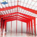 Welded Fabrication Prefab Warehouse Earthquake Durability Strength Construction