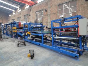 Wholesale Steel Wall Panel Roll Forming Machine Ceiling  PUF Sandwich Panel Machine from china suppliers