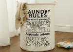 Foldable washing laundry clothes basket hamper bin baby toy storage bag large