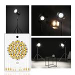 Dual Cct Led Chip 3538 3545 3856 4050 7870 R50 High Power Bicolor Cob Led 180W