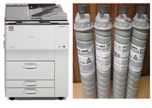 Wholesale Mp7502sp Ricoh Toner Cartridge Type 6110D Black High Yield 43K from china suppliers