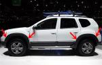 Dacia Duster 2016 Plastic Wheel Arches / Duster 2010-2015 Upgrade Fender Flare