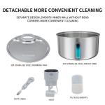 Large Capacity Stainless Steel Pet Automatic Water Dispenser For Pet Supply