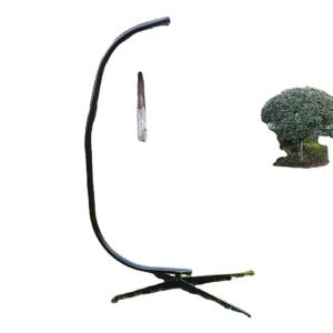 Wholesale Space Saving Durable Solid Steel Hammock Chair C Stand for Outdoor Activities General from china suppliers