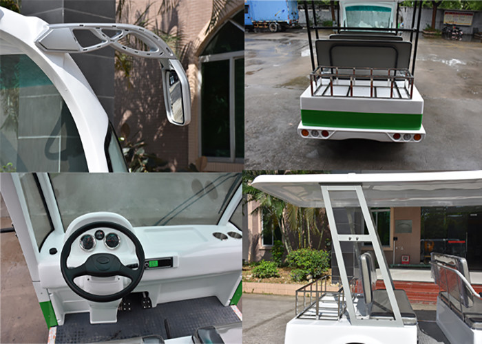 CE Approved 48V 8 Passengers Electric Tour Bus For Hotel / Club / Resort