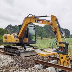 Wholesale Railway Maintenance Dual Purpose Pillow Sleeper Exchanger / Railroad Excavator Attachments from china suppliers