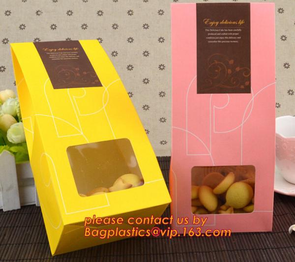 take away brown paper food bag,Bakery Sandwiches Food Custom Printed Kraft Paper
