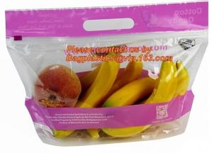 China printed zip lock plastic cherry bags fruit bag, Fruit cherry/grape bag, fruits / cherries special vent holes packaging p on sale