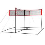 EN71 Portable Volleyball Net Polyester Volleyball Four Square Net