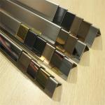 Hairline Finish Black Stainless Steel Corner Guards 201 304 316 For Wall Ceiling