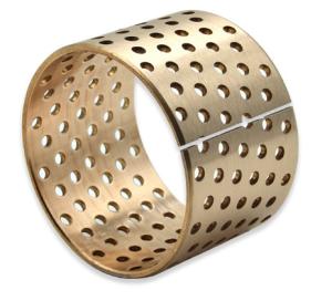 Wholesale Wrapped Bronze Bushing, Flanged Size lubrication pockets from china suppliers