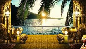 Wholesale Custom Scenery Series Non - Woven Fabric Living Room Interior Decoration Wallpapers FJ-025 from china suppliers