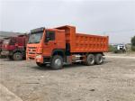Chinese Famous Brand Sinotruck 371HP 375HP 10 Wheeler 6X4 HOWO Used Truck Dump