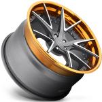 21inch Rims Polish Customized 2-PC Forged Alloy Rims For Maserati / Rim 20"
