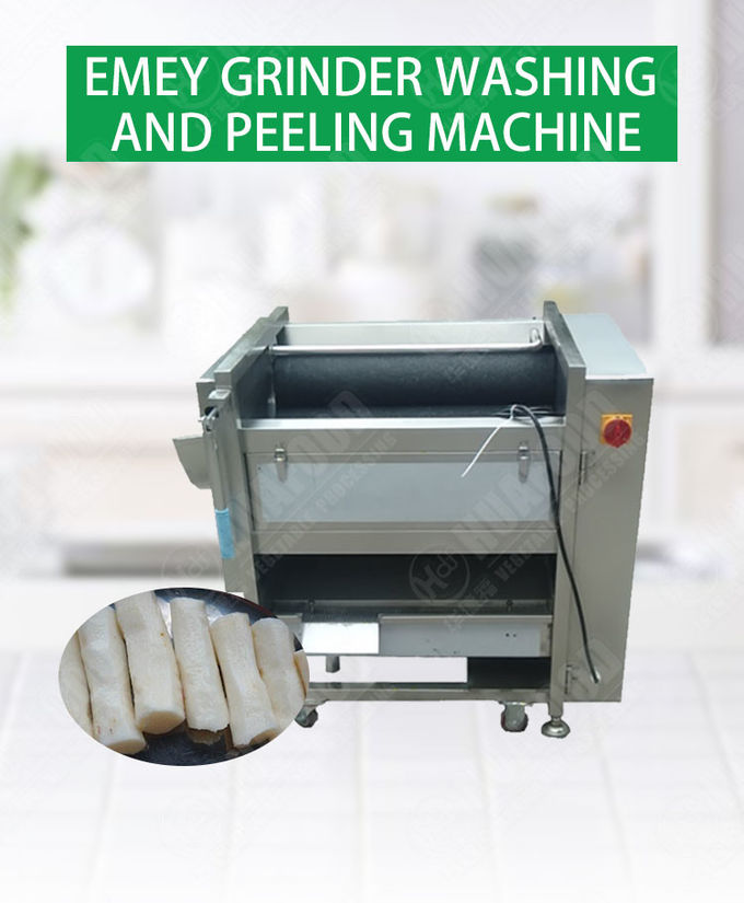 Powerful 300kgs/h Vegetable Washing Machine Yam Washing Machine