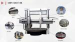 High Speed Conventional Vertical Lathe Machine 55/75KW Power