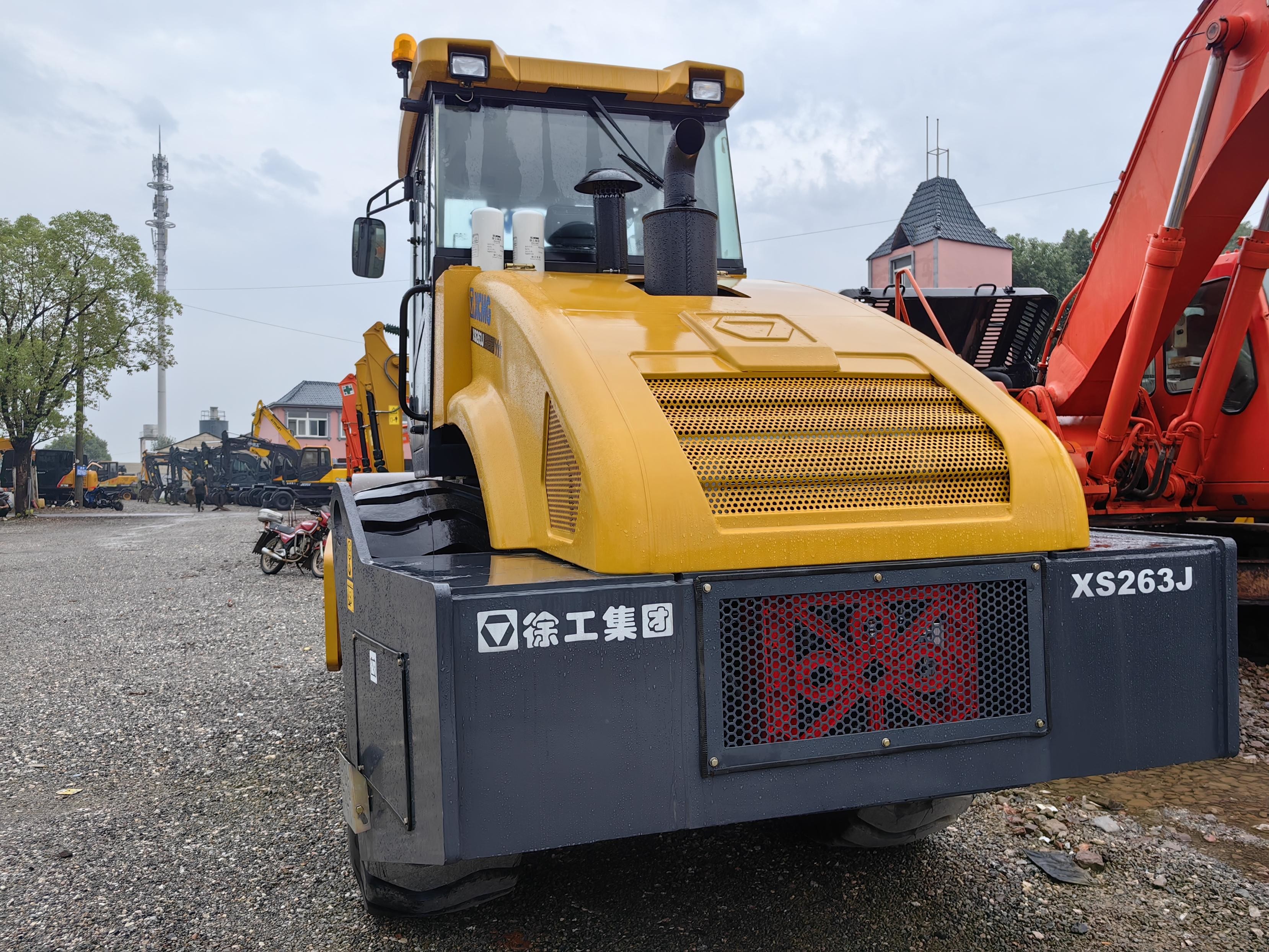 Construction Machine XCMG Xs263 Single Drum 26ton Mechanical Road Roller