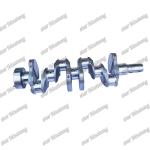Crankshaft 4TNV84 Forged Steel 129902-21000 129508-21002 For Yanmar Diesel