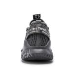 Stereo Printed Mens Breathable Running Shoes Coconut Mens Sport Trainers