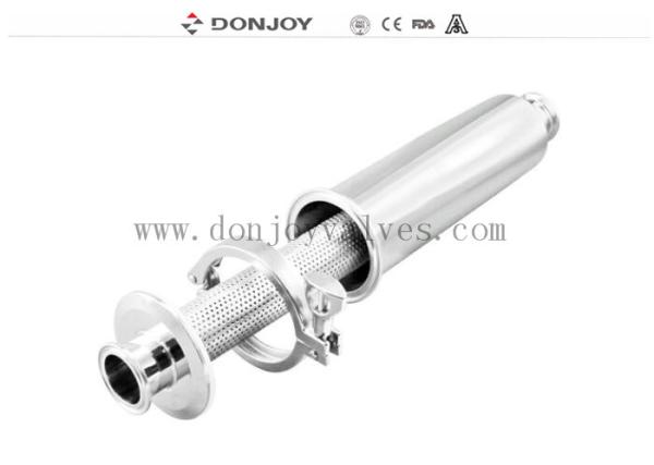 DONJOY 100 Mesh Stainless Steel Sanitary Strainer 2" Filter Straight Type Quick