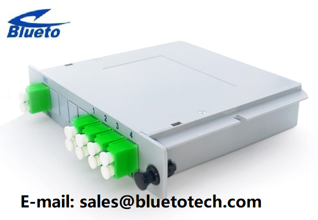 LGX Cassette Fiber Optic Splitter FTTH Single Mode LC APC 1×4 1×8 PLC Splitter