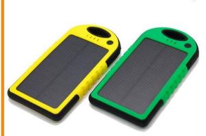 Wholesale 2016 Solar Power Bank 4000mAh Waterproof Powerbank Cargador Portable Solar Charger for Cell Phones from china suppliers